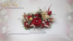 Peineta roja