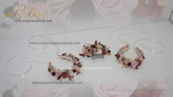 Vinchas y peineta