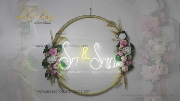 Aro decorativo Neón