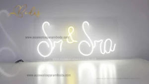 Sr & Sra de neón