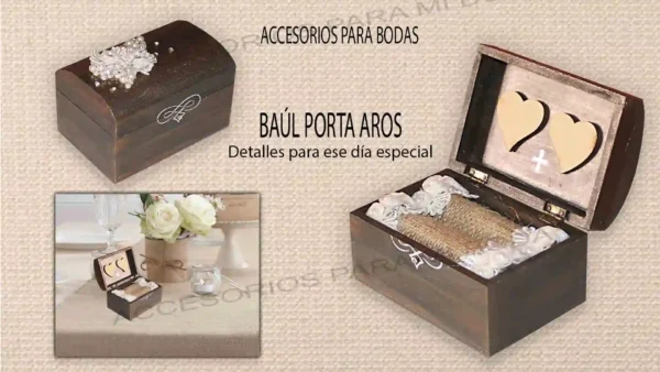 Porta aros Rústico