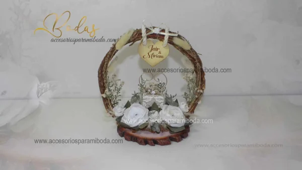 Porta aros naturaleza