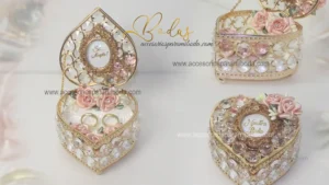 Porta aros Corazón de Cristal