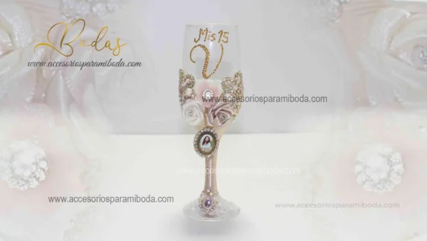Copa Cristal Nude