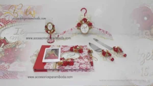 Pack Rojo Encaje