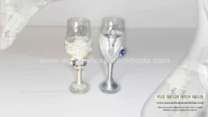 Copas con iniciales