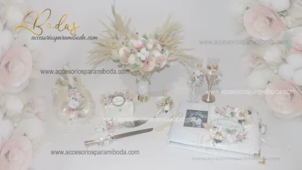 Pack rosas lunaria nude