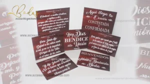 Pack cartelitos