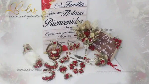 Pack rojo fuerte