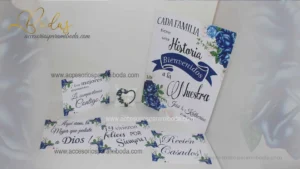 Pack carteles azulinos
