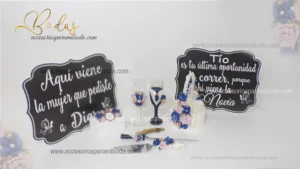 Pack azulino y rosa