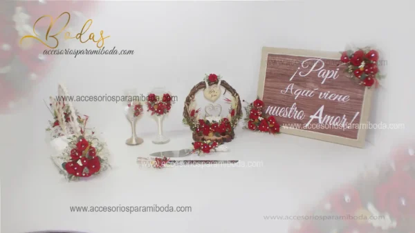 Pack rojo vivo
