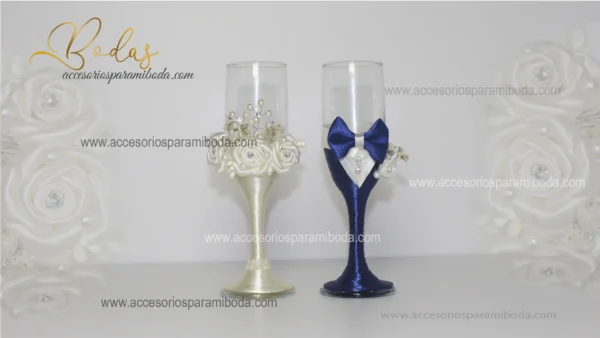Copas azul perla