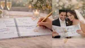 Libro de Firmas Floral